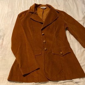 Vintage 60’s Levis Corduroy Coat Size 5